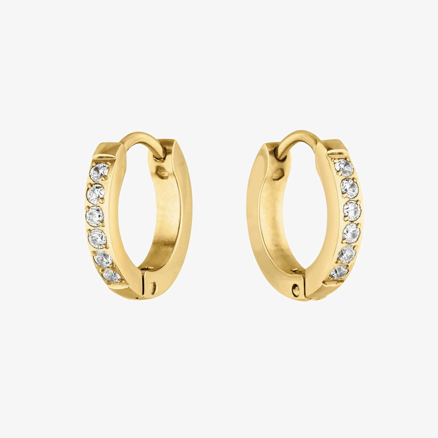 Tiny Gold Hoop Earrings