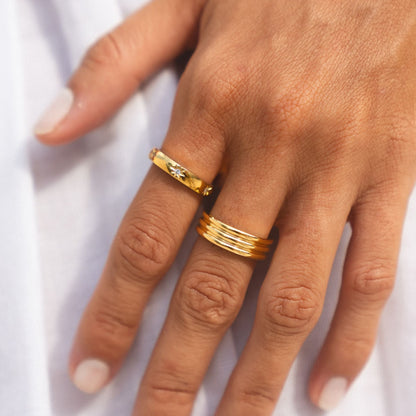 Sparkling Band Ring