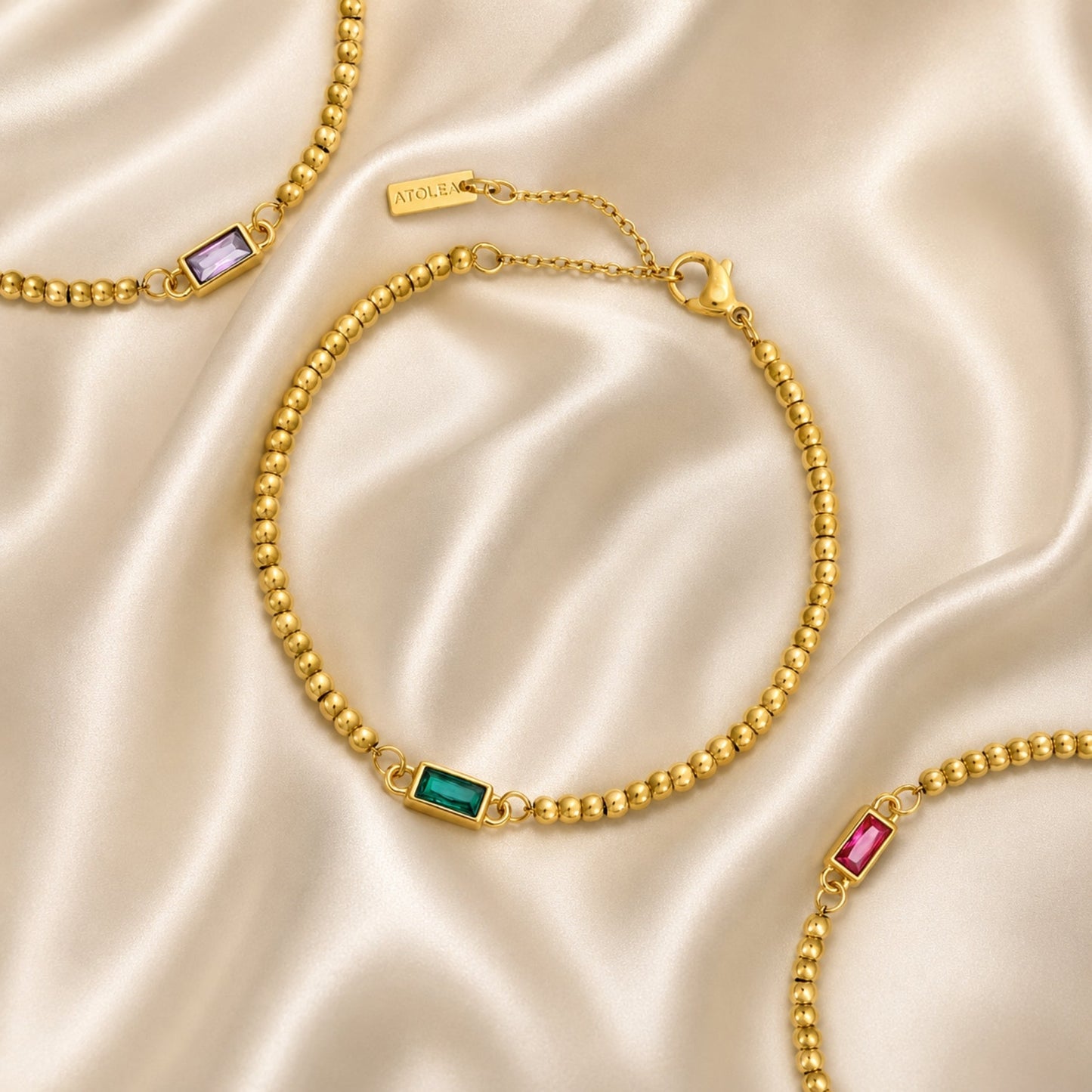 Beaded Birthstone Bracelet