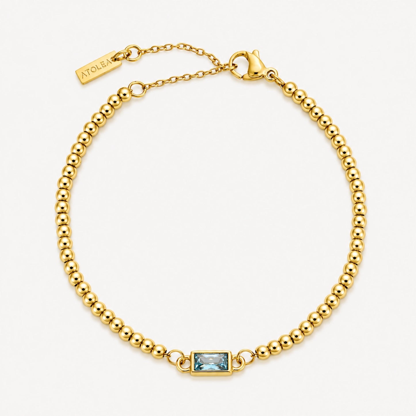 Beaded Birthstone Bracelet