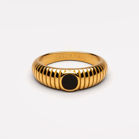 “Seseh” Onyx Ring