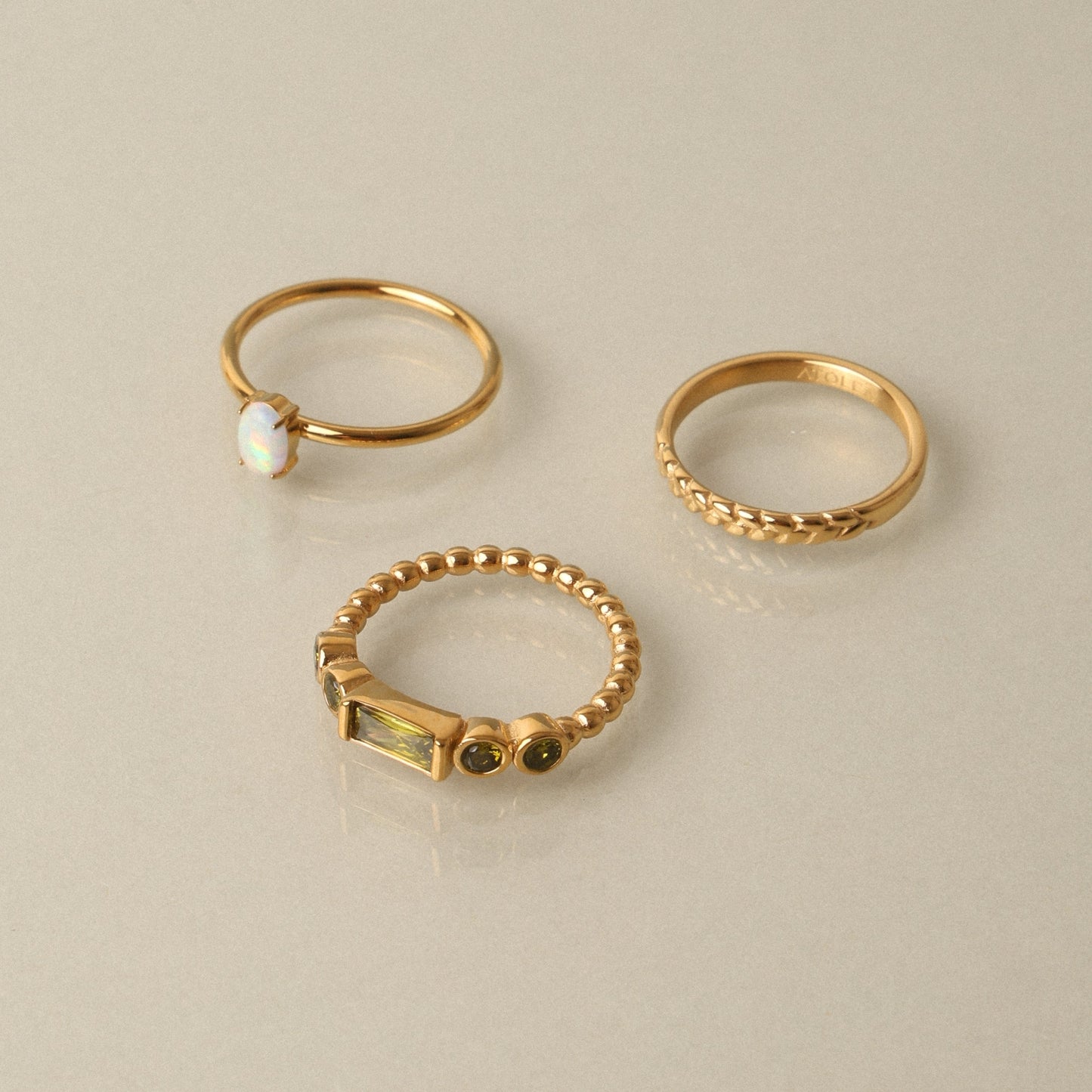 Laurel Crown Ring