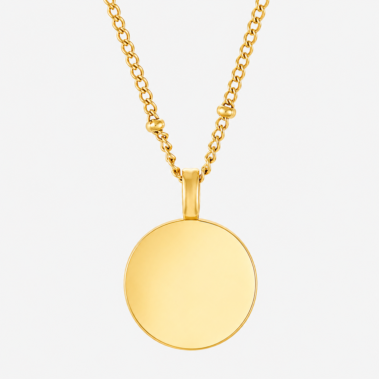 Dainty Medallion Necklace