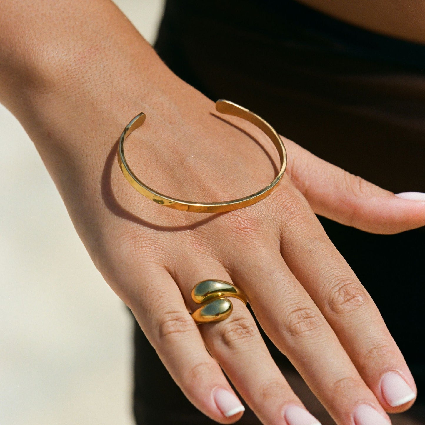 Gehämmerte Manschette