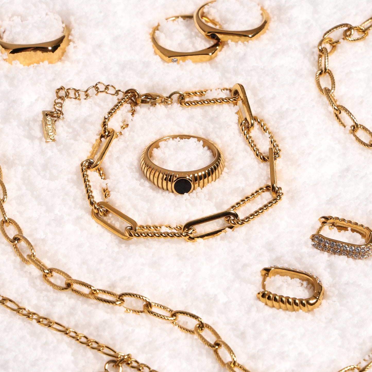 Bold Paperclip Bracelet