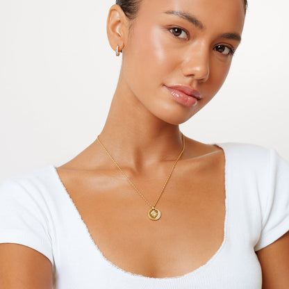 Golden Compass Necklace