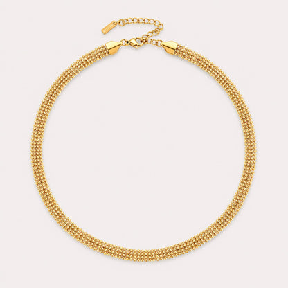 Golden Mesh Choker