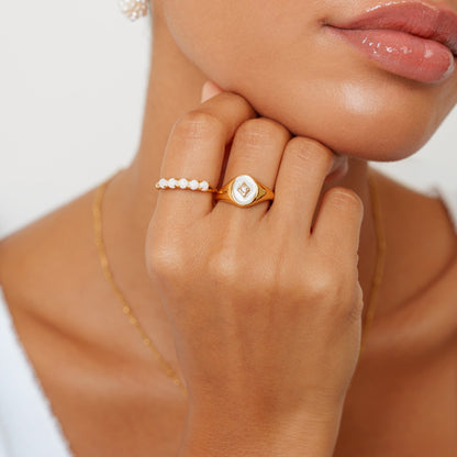 Polar Signet Ring