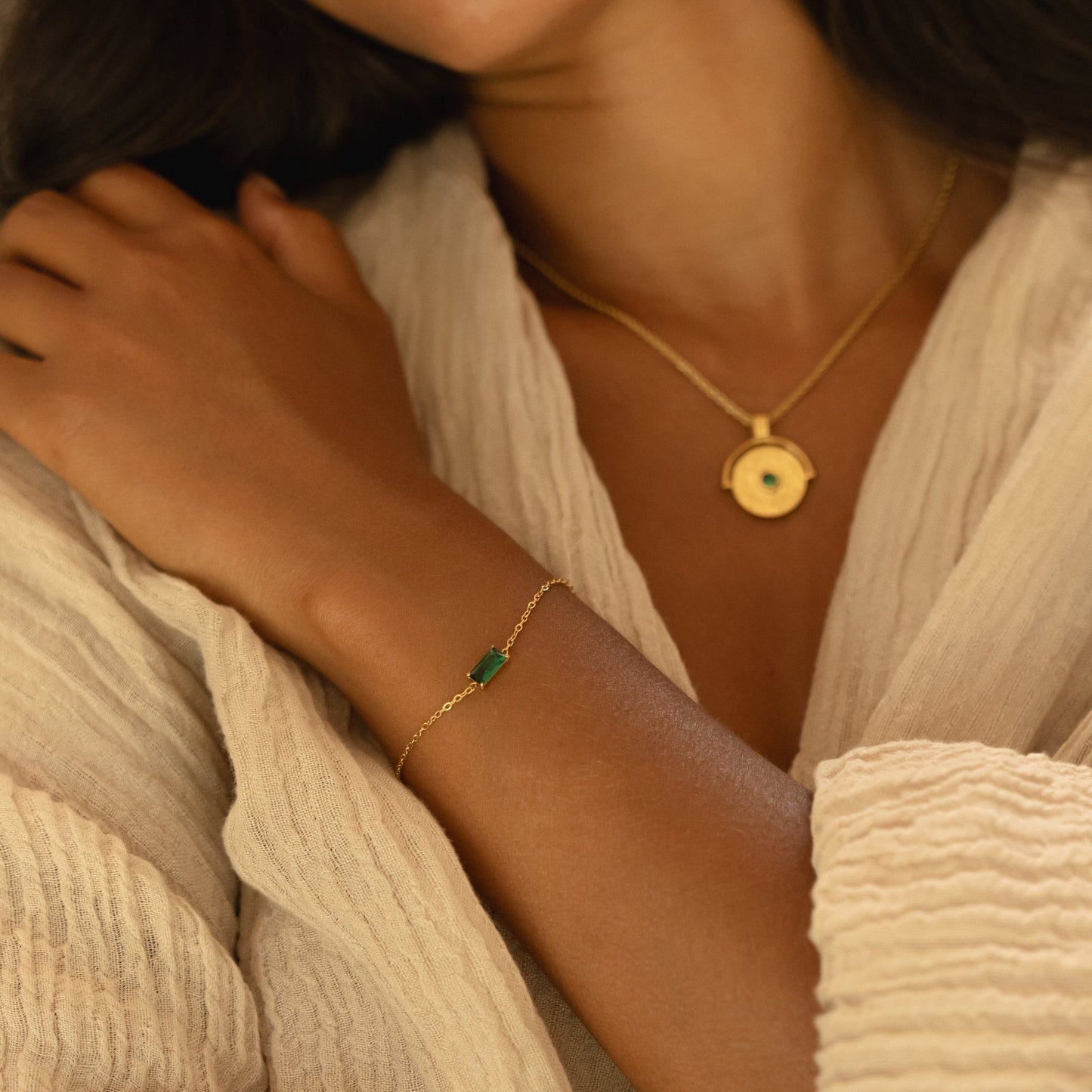 Emerald Bracelet