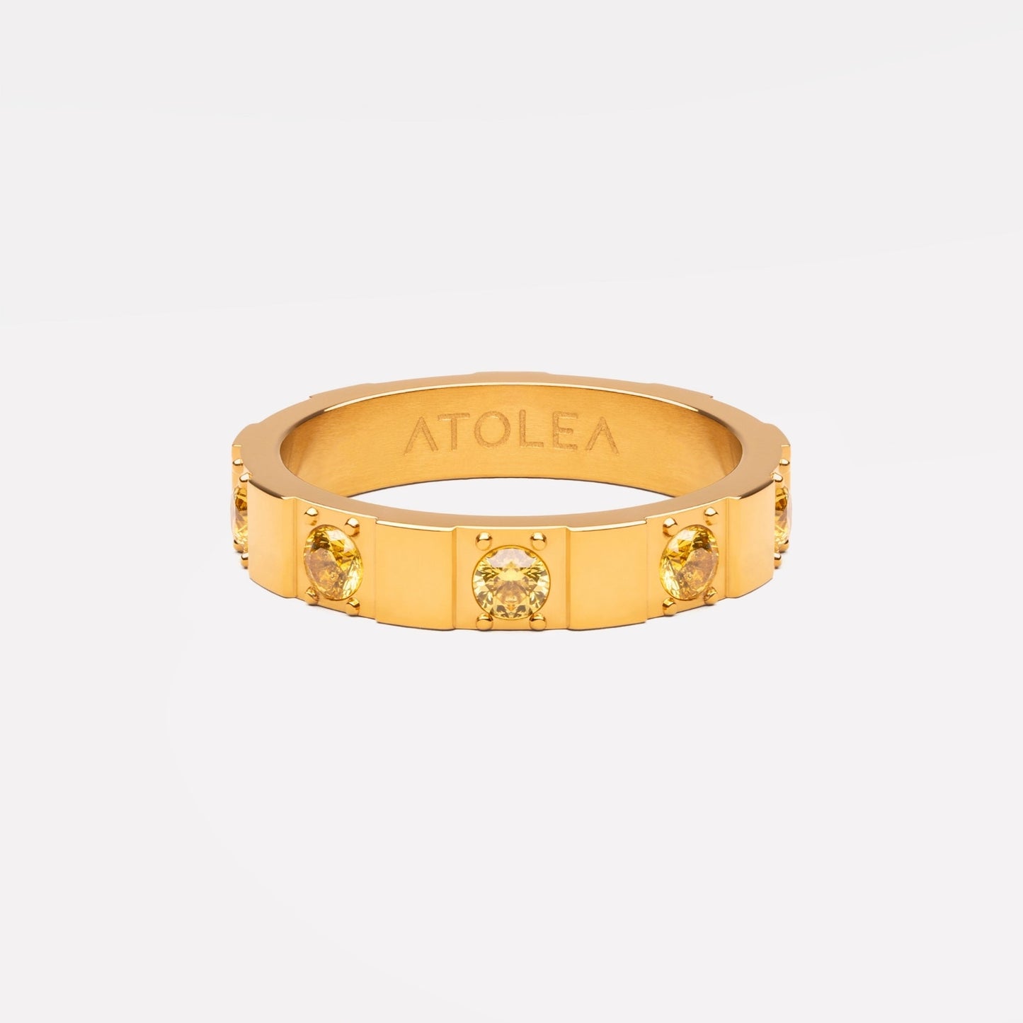 Lemon Band Ring