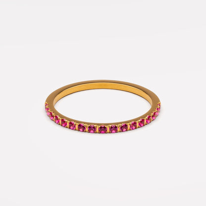 “Bordeaux” Thin Ring