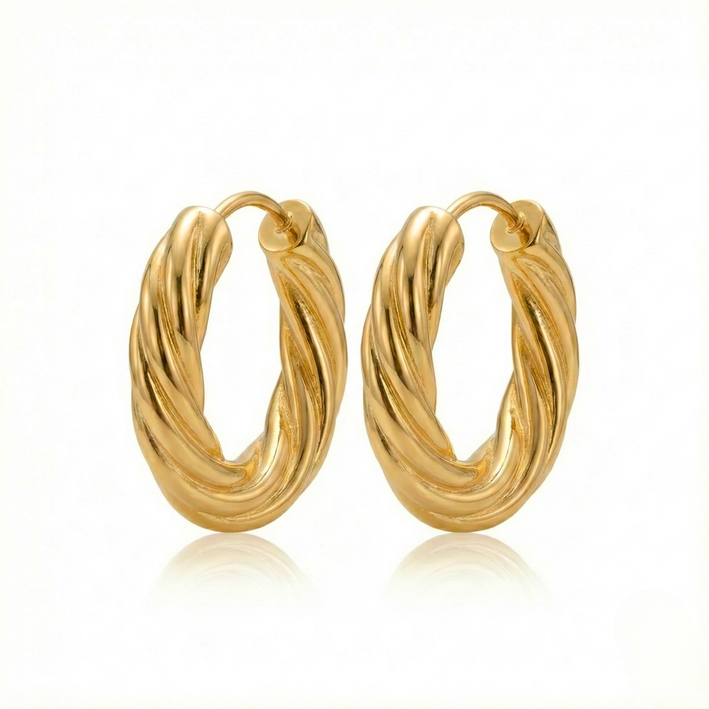 Everyday Twisted Hoops